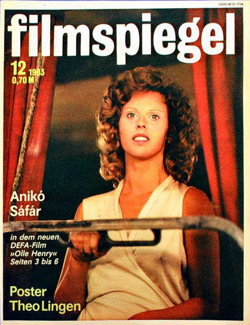 FILMSPIEGEL magazine side cover Issue 12  1983