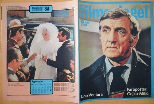FILMSPIEGEL magazine side cover Issue 15  1983