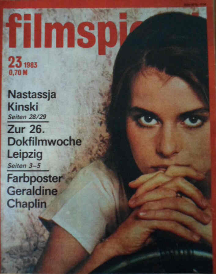 FILMSPIEGEL magazine side cover Issue 23  1983