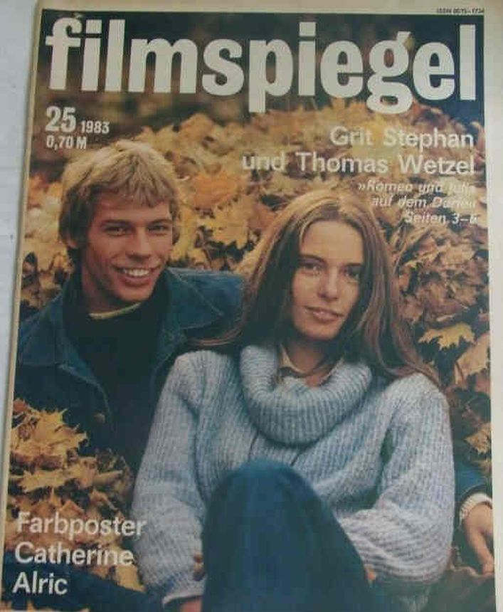 FILMSPIEGEL magazine side cover Issue 25  1983