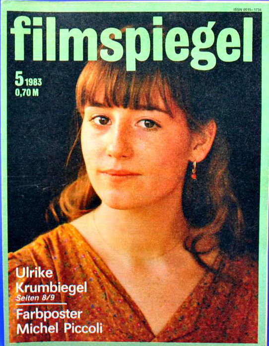 FILMSPIEGEL magazine side cover Issue 5  1983