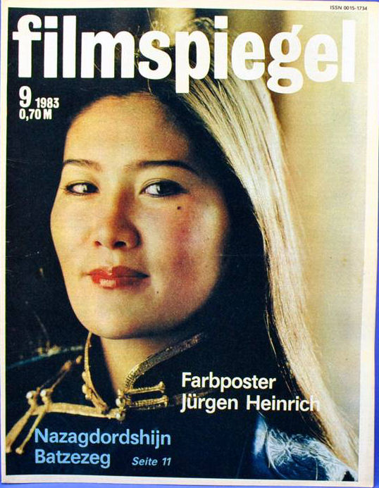 FILMSPIEGEL magazine side cover Issue 9  1983