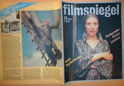 FILMSPIEGEL magazine side cover Issue 13  1984