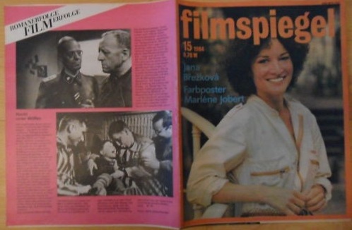 FILMSPIEGEL magazine side cover Issue 15  1984