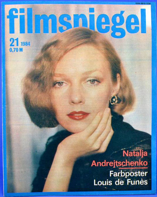 FILMSPIEGEL magazine side cover Issue 21  1984