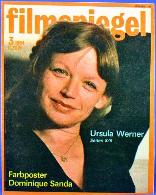 FILMSPIEGEL magazine side cover Issue 3  1984