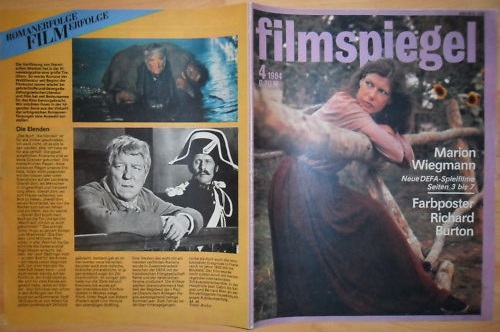 FILMSPIEGEL magazine side cover Issue 4  1984