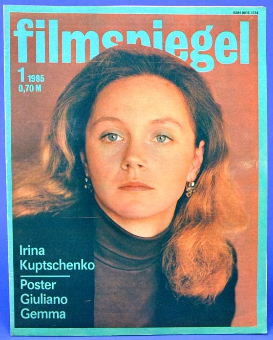 FILMSPIEGEL magazine side cover Issue 1  1985
