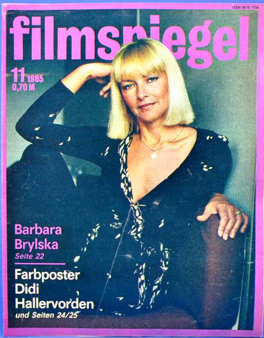 FILMSPIEGEL magazine side cover Issue 11  1985