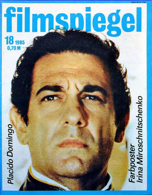 FILMSPIEGEL magazine side cover Issue 18  1985
