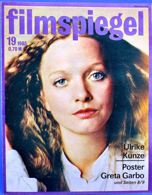 FILMSPIEGEL magazine side cover Issue 19  1985