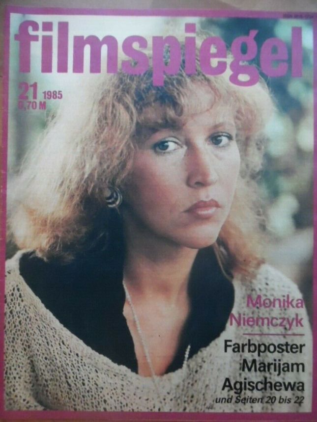 FILMSPIEGEL magazine side cover Issue 21  1985