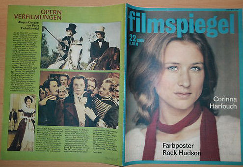 FILMSPIEGEL magazine side cover Issue 22  1985