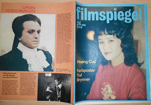 FILMSPIEGEL magazine side cover Issue 24  1985