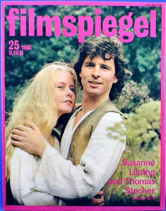 FILMSPIEGEL magazine side cover Issue 25  1985