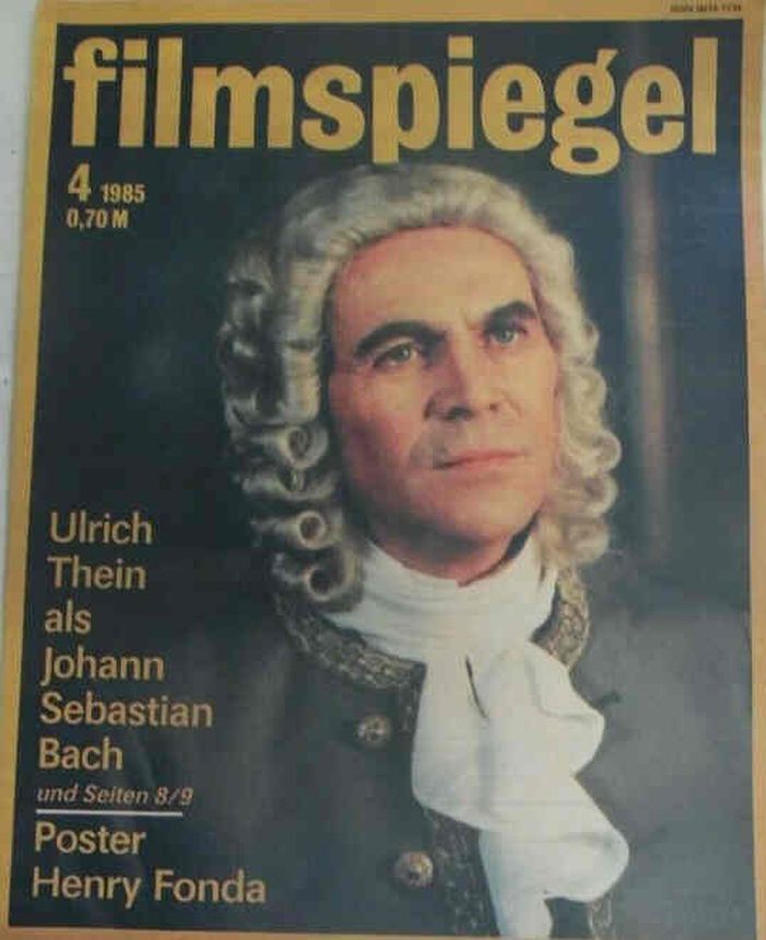 FILMSPIEGEL magazine side cover Issue 4  1985