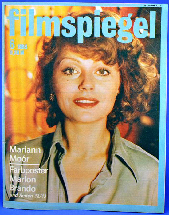 FILMSPIEGEL magazine side cover Issue 6  1985