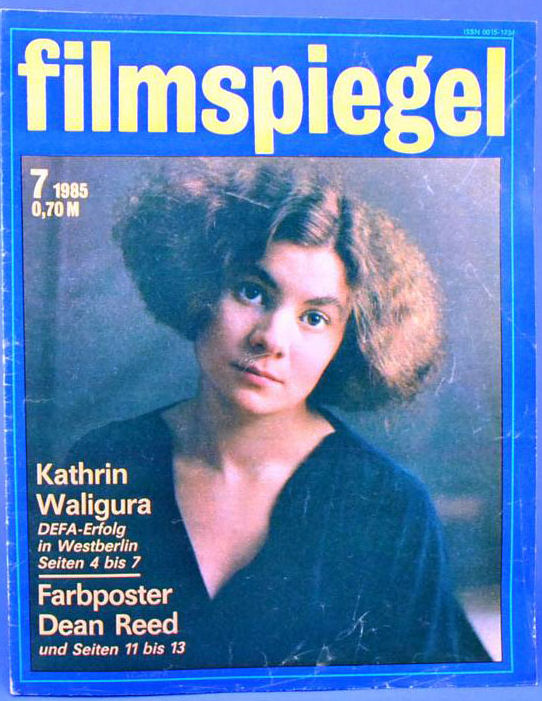 FILMSPIEGEL magazine side cover Issue 7  1985