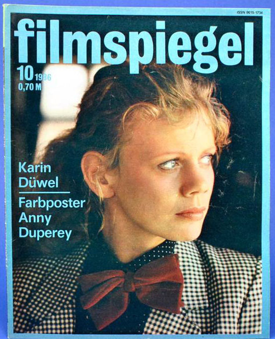 FILMSPIEGEL magazine side cover Issue 10  1986