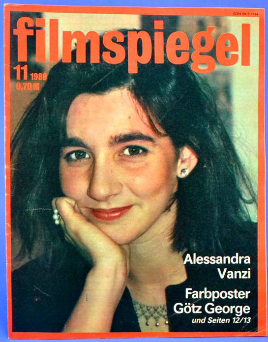 FILMSPIEGEL magazine side cover Issue 11  1986