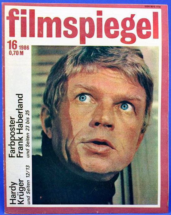 FILMSPIEGEL magazine side cover Issue 16  1986