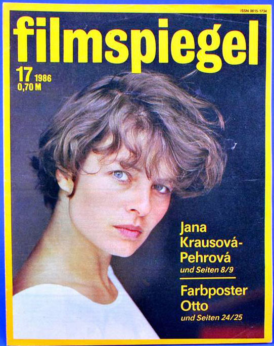 FILMSPIEGEL magazine side cover Issue 17  1986