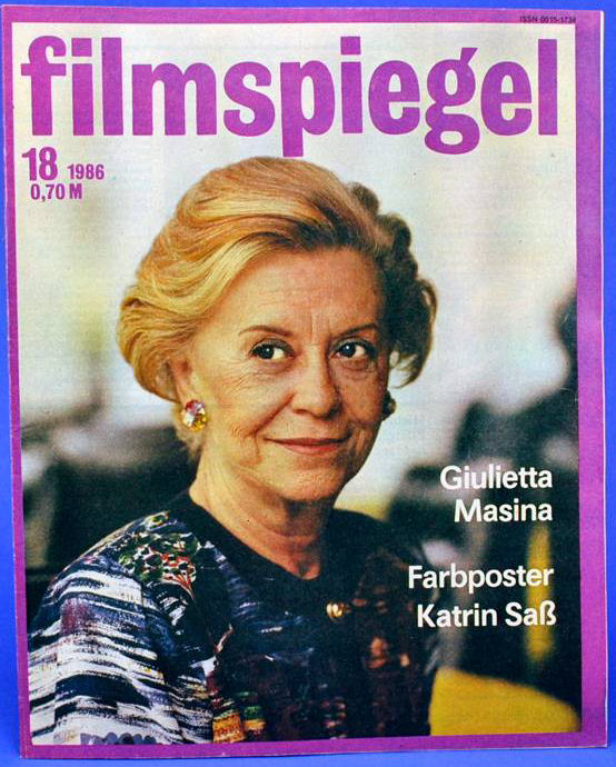 FILMSPIEGEL magazine side cover Issue 18  1986