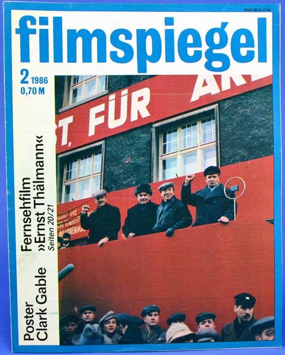 FILMSPIEGEL magazine side cover Issue 2  1986