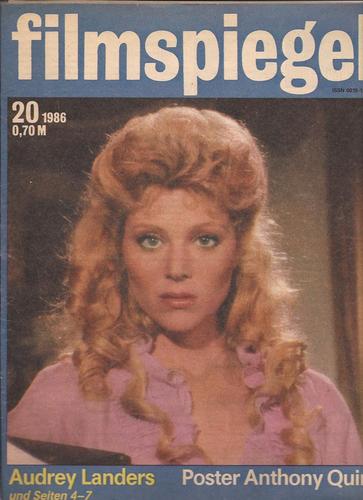 FILMSPIEGEL magazine side cover Issue 20  1986