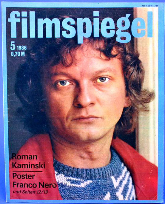 FILMSPIEGEL magazine side cover Issue 5  1986