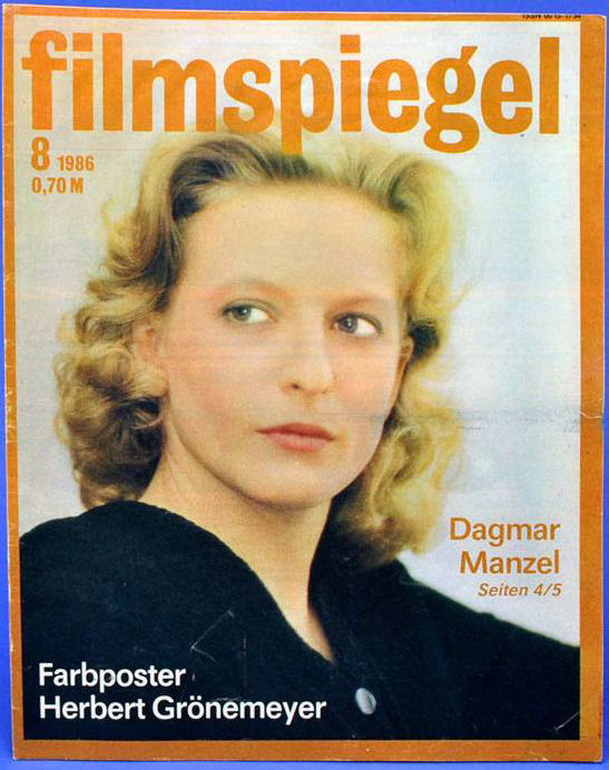 FILMSPIEGEL magazine side cover Issue 8  1986