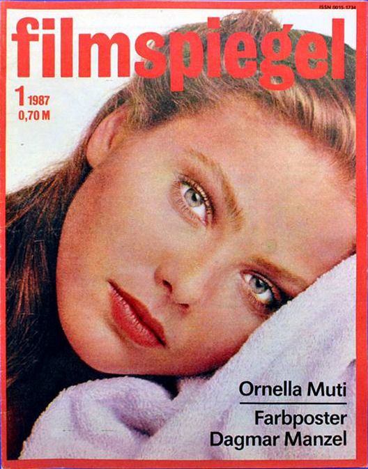 FILMSPIEGEL magazine side cover Issue 1  1987
