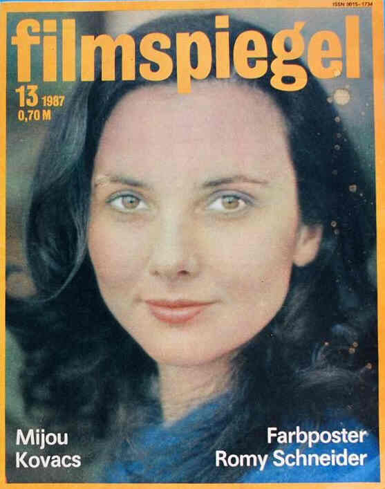 FILMSPIEGEL magazine side cover Issue 13  1987