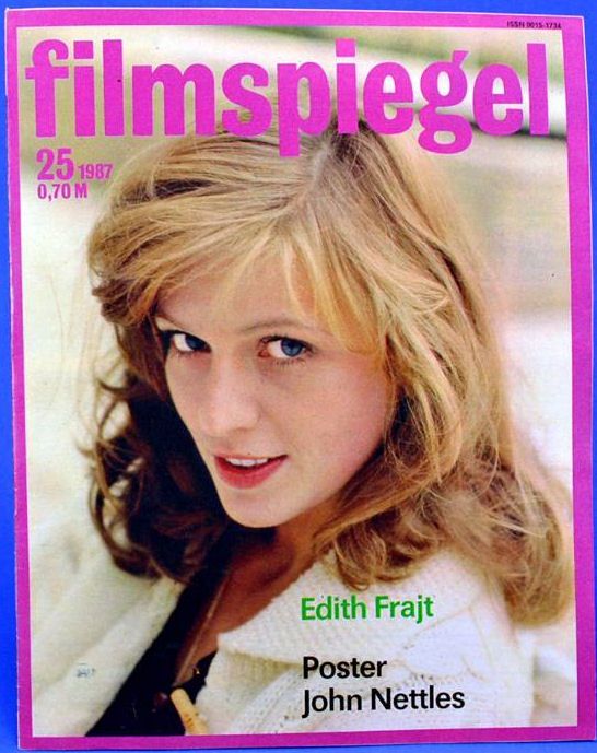 FILMSPIEGEL magazine side cover Issue 25  1987