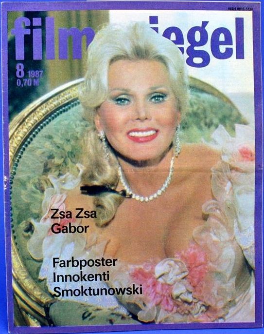 FILMSPIEGEL magazine side cover Issue 8  1987