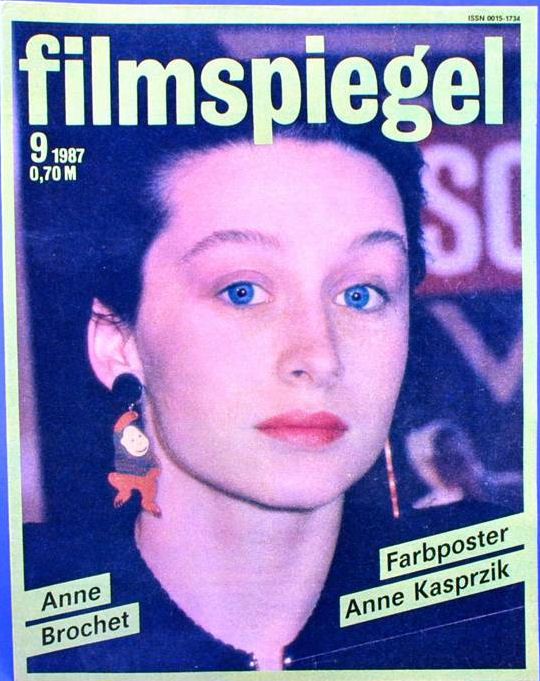 FILMSPIEGEL magazine side cover Issue 9  1987