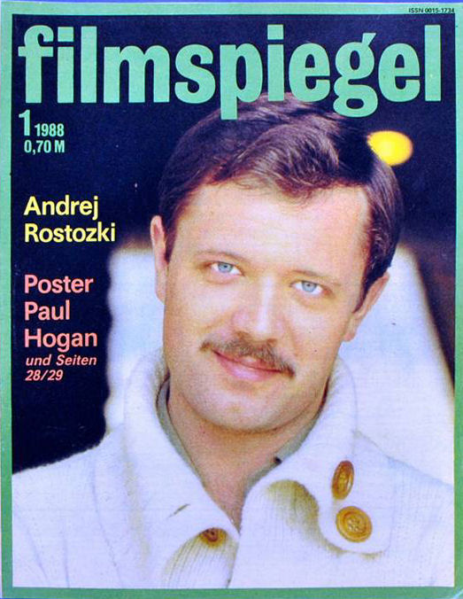 FILMSPIEGEL magazine side cover Issue 1  1988
