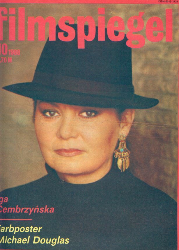 FILMSPIEGEL magazine side cover Issue 10  1988