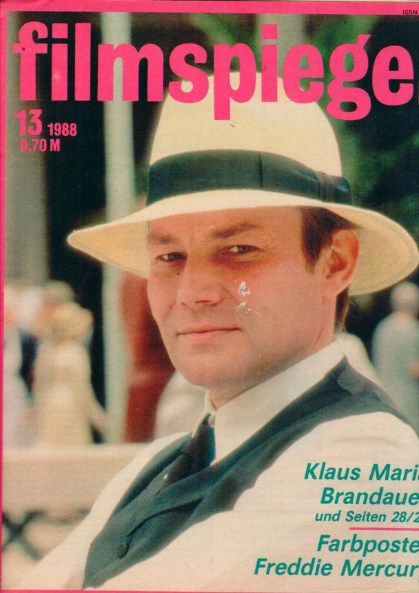 FILMSPIEGEL magazine side cover Issue 13  1988