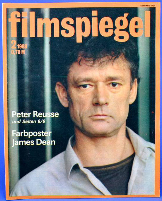 FILMSPIEGEL magazine side cover Issue 2  1988