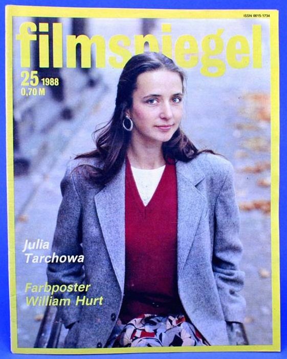 FILMSPIEGEL magazine side cover Issue 25  1988