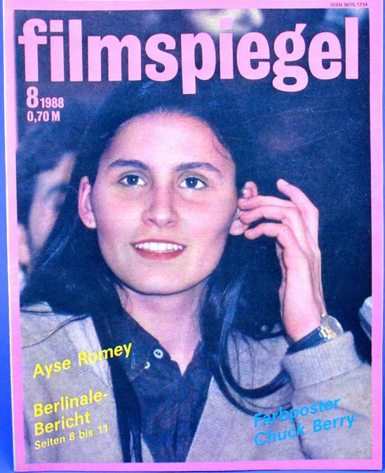 FILMSPIEGEL magazine side cover Issue 8  1988