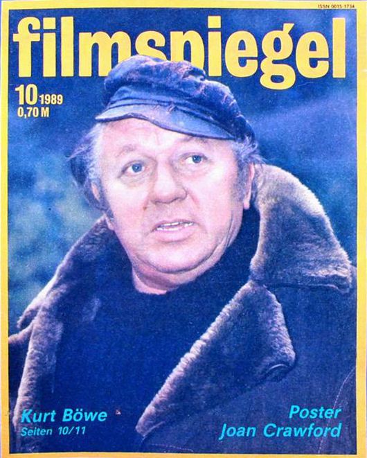 FILMSPIEGEL magazine side cover Issue 10  1989