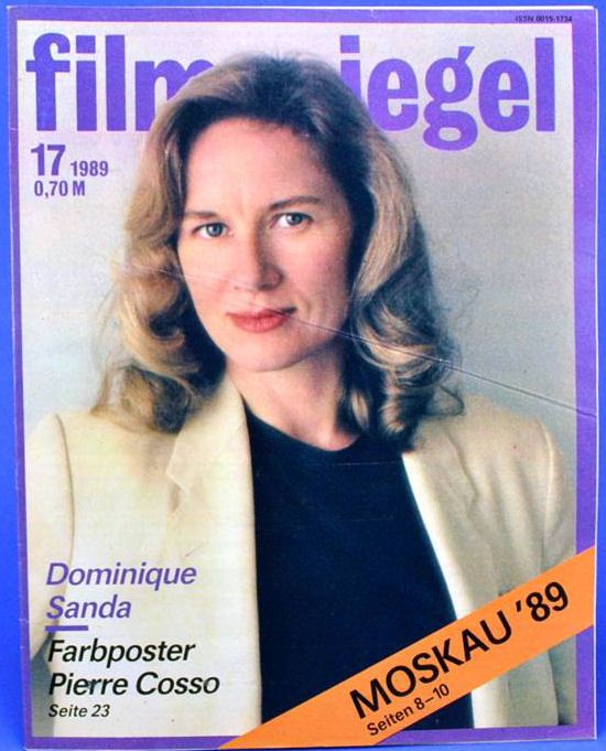 FILMSPIEGEL magazine side cover Issue 17  1989