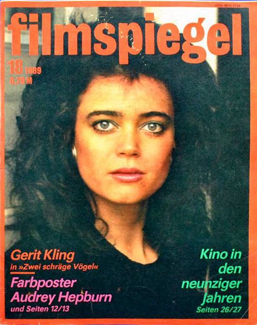 FILMSPIEGEL magazine side cover Issue 18  1989