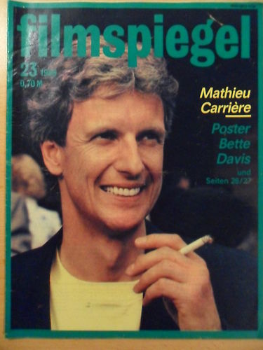 FILMSPIEGEL magazine side cover Issue 23  1989