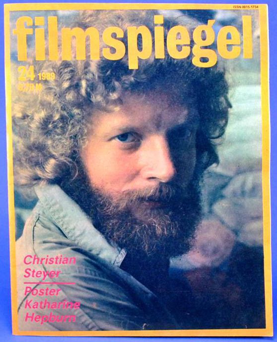 FILMSPIEGEL magazine side cover Issue 24  1989