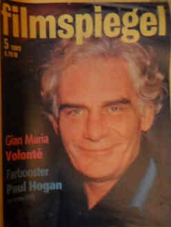 FILMSPIEGEL magazine side cover Issue 5  1989