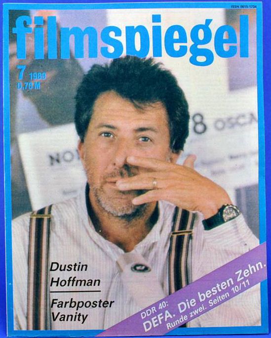 FILMSPIEGEL magazine side cover Issue 7  1989