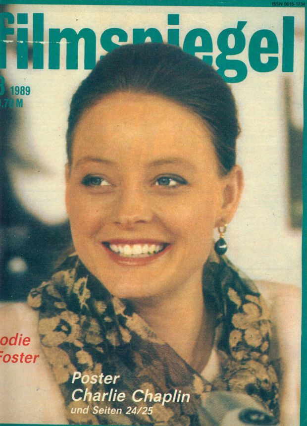FILMSPIEGEL magazine side cover Issue 8  1989
